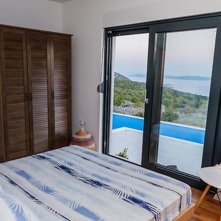 Villa Zlatno Sunce In The Hills Near Trogir Vrsine Экстерьер фото